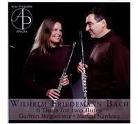 W.F. Bach : Duos pour 2 Flûtes. Birgisdóttir, Nardeau