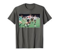 W Germany England World Cup Turin 1990 Ballon de Football Demi-Finale T-Shirt