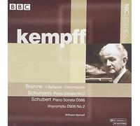 W. Kempff - Wilhelm Kempff, Piano - Schubert, Brahms, Schumann