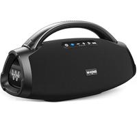 W-KING 330W Peak Enceinte Bluetooth Puissante, 200W RMS Haut-Parleur avec 7.5” Subwoofer/2.1 Canaux Stéréo/BT 5.4/EQ APP/IPX7/30H/Guitar-in/MIC in/OTG/AUX/Recharge Rapide, Basses Super pour Les Fêtes