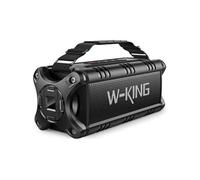 W-king Enceinte sans fil Bluetooth. IPX6 Resiste aux eclaboussures autonomie 40 h - Noir