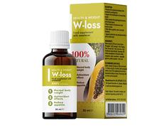 W-Loss - Complément Alimentaire Naturel | Prend en charge la perte de poids saine et la combustion des graisses | Puissant Et Efficace Drainant Et Diurétique | Cétogène | 30ml.