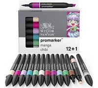 W&N PROMARKER SET X12+1 +E6114:E6336MANGA CHIBI
