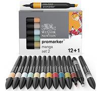 W&N PROMARKER SET X12+1 MANGA EXPANSION 2