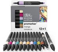 W&N PROMARKER SET X12+1 MANGA ROMANCE