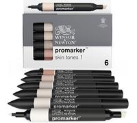 W&n Promarker Set X6 Tons De Chair Set X1[Z46]