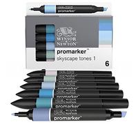 W&N PROMARKER SET X6 TONS DE CIEL 1