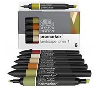 W&N PROMARKER SET X6 TONS DE PAYSAGE 1