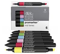 W&N PROMARKER SET X6 TONS MOYENS