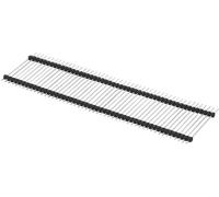 W & P Products Barrette mâle (standard) Nbr de rangées: 1 Nombre de pôles par rangée: 10 949-26-010-00