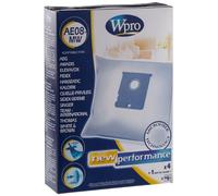 W PRO AE08MW - 4 SACS ASPIRATEUR NOUVELLE GÉNÉRATION + 1 FILTRE