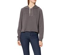 W Sapphire Palm Cut Off Hoodie