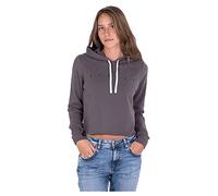 W Sapphire Palm Cut Off Hoodie
