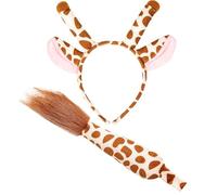 W WIDMANN MILANO Mode de fête - Ensemble de déguisement animal, serre-tête avec queue, carnaval, soirée à thème