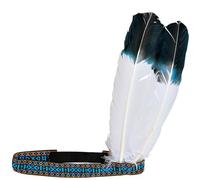 W WIDMANN MILANO Party Fashion 01985 - Bandeau indien avec deux plumes, Far West, accessoires