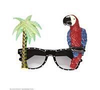 W WIDMANN MILANO Party Fashion - 0349Q Lunettes de Perroquet Tropical, Adultes Unisexes, hawaïennes, fêtes d'été, drôles, Carnaval, fêtes à thème