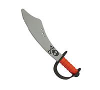W WIDMANN MILANO Party Fashion 03614 - Épée de pirate, en EVA, 42 cm, avec motif tête de mort, pirate, accessoire, accessoires, carnaval, fête à thème