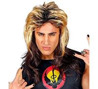 W WIDMANN MILANO Party Fashion 04436 - Perruque rocker des années 80, carnaval, soirée à thème