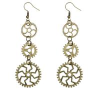 W WIDMANN MILANO Party Fashion 09771 - Boucles d'oreilles Steampunk