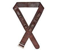 W WIDMANN MILANO Party Fashion - 09834 Ceinture en Simili Cuir avec 4 étuis pour épées et Armes, Adulte Unisexe, médiéval, Chevaliers, Pirates, Carnaval