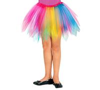 WIDMANN MILANO PARTY FASHION Widmann 10332 - Tutu coloré, Longueur env. 30 cm, Jupon, Danseuse, Multicolore, Taille Unique Garçon