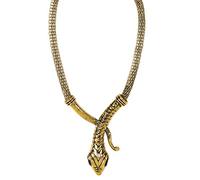 W WIDMANN MILANO Party Fashion 11890 - Collier serpent, or, bijoux, accessoires de déguisement, soirée à thème, carnaval