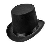 W WIDMANN MILANO Party Fashion - 1664T - Haut-de-forme, Cirque, Chapeau, Couvre-chef, Mardi gras, Carnaval, Fête à thème (Lot de 2)