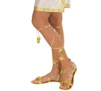 W WIDMANN MILANO Party Fashion 1830G - Sandales, or, accessoires de déguisement, accessoires, chaussures, grecque, romaine, antique, carnaval, fête à thème