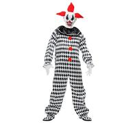 W WIDMANN MILANO Party Fashion - Costume Circus Clown, Combinaison, Clown tueur, Horror, Arlequin, Halloween, Carnaval