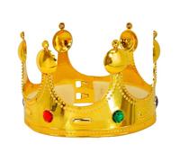 W WIDMANN MILANO Party Fashion 21056 - Couronne royale de luxe pour enfants, or, accessoire pour costumes de carnaval, roi, prince, princesse