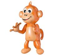 Widmann Décoration gonflable en forme de singe env. 50 cm Taille unique G