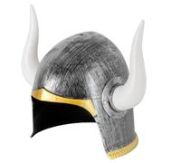 W WIDMANN MILANO Party Fashion 29141 - Casque viking en plastique dur, pour adultes, Moyen Age, Guerrier, Accessoire