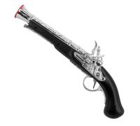 W WIDMANN MILANO Party Fashion - 3085P - Pistolet de pirate antique, noir, accessoire de déguisement, pirate, fusil