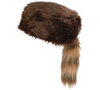 W WIDMANN MILANO Party Fashion 3316K - Chapeau de chasseur de fourrure, indien, cowboy, trappeur, peluche, pour carnaval, fête à thème
