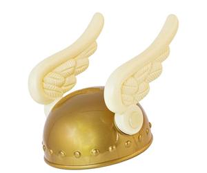 W WIDMANN MILANO Party Fashion - 8542A - Casque de Gaulois, avec ailes attachables, Romain, Accessoire, Coiffe, Mardi Gras, Carnaval, Fête à thème (Lot de 2)