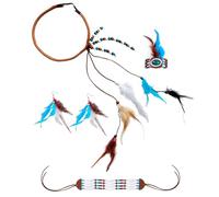 W WIDMANN MILANO Party Fashion - 95799 - Indianer Set, Schmuckset, Accessoire, Western, Costumes de carnaval