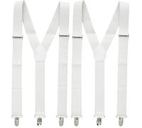 W WIDMANN MILANO Party Fashion Accessoire - Bretelles Blanches (Lot de 2)