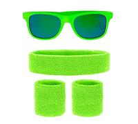 W WIDMANN MILANO Party Fashion - Accessoires années 80, Poignets & lunettes, Carnaval, Costumes de carnaval, Accessoires survêtements