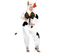 W WIDMANN MILANO Party Fashion - Animal Costume de Vache pour Adulte, 11001575, Multicolore, m