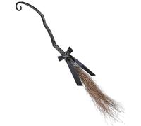 WIDMANN MILANO PARTY FASHION W 10990 - Balai de sorcière démontable, environ 95 cm, accessoire de sorcière, Halloween, carnaval, fête à thème