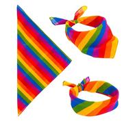 W WIDMANN MILANO Party Fashion, Bandana polyvalent, design coloré, confort optimal en coton, taille pratique 55x55 cm, entretien facile pour un style toujours impeccable