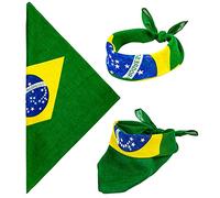 W WIDMANN MILANO Party Fashion - Bandana, 55 x 55 cm, foulard, écharpe, accessoire pour costumes