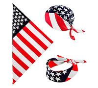 W WIDMANN MILANO Party Fashion - Bandana, 55 x 55 cm, foulard, écharpe, accessoire pour costumes