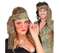 W WIDMANN MILANO Party Fashion - années 60 et 70 Bandeau, serre-tête, Hippie, Flower Power, Accessoire, Carnaval