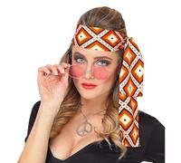 W WIDMANN MILANO Party Fashion - années 60 et 70 Bandeau, serre-tête, Hippie, Flower Power, Accessoire, Carnaval