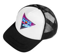 W WIDMANN MILANO Party Fashion - Basecap 80er, Kopfbedeckung, Fasching, Karneval, Mottoparty