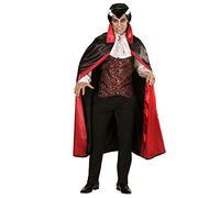 W WIDMANN MILANO Party Fashion Bloody Vampire (Shirt with Vest and Jabot, Cape) - (M)