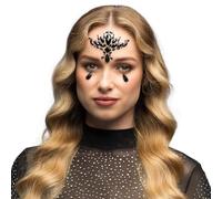 W WIDMANN MILANO Party Fashion Boland - Bijoux de corps set de 3, strass autocollants pour le visage et le corps, idéal pour le carnaval, le maquillage ou le festival