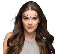 W WIDMANN MILANO Party Fashion Boland - Bijoux de corps set de 3, strass autocollants pour le visage et le corps, idéal pour le carnaval, le maquillage ou le festival
