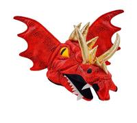 W WIDMANN MILANO Party Fashion - Casquette dragon, rouge, déguisement d'animal, dinosaure, couvre-chef Carnaval